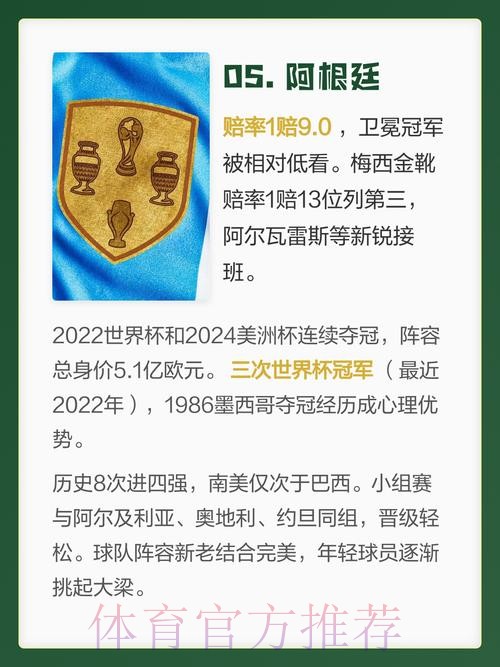 世界杯买球热门球队分析 世界杯买球热门球队分析